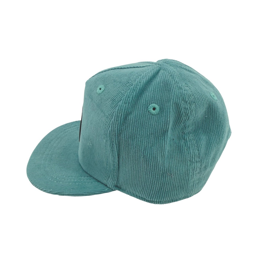 Binky Bro Infant Teal Corduroy Snapback Hat Legends Are Born Everyday Flat Brim - Picture 3 of 5